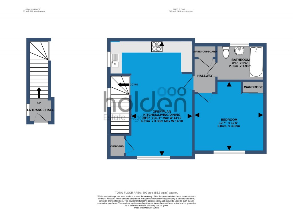 Floorplans For Repertor Drive, Maldon, Essex, CM9
