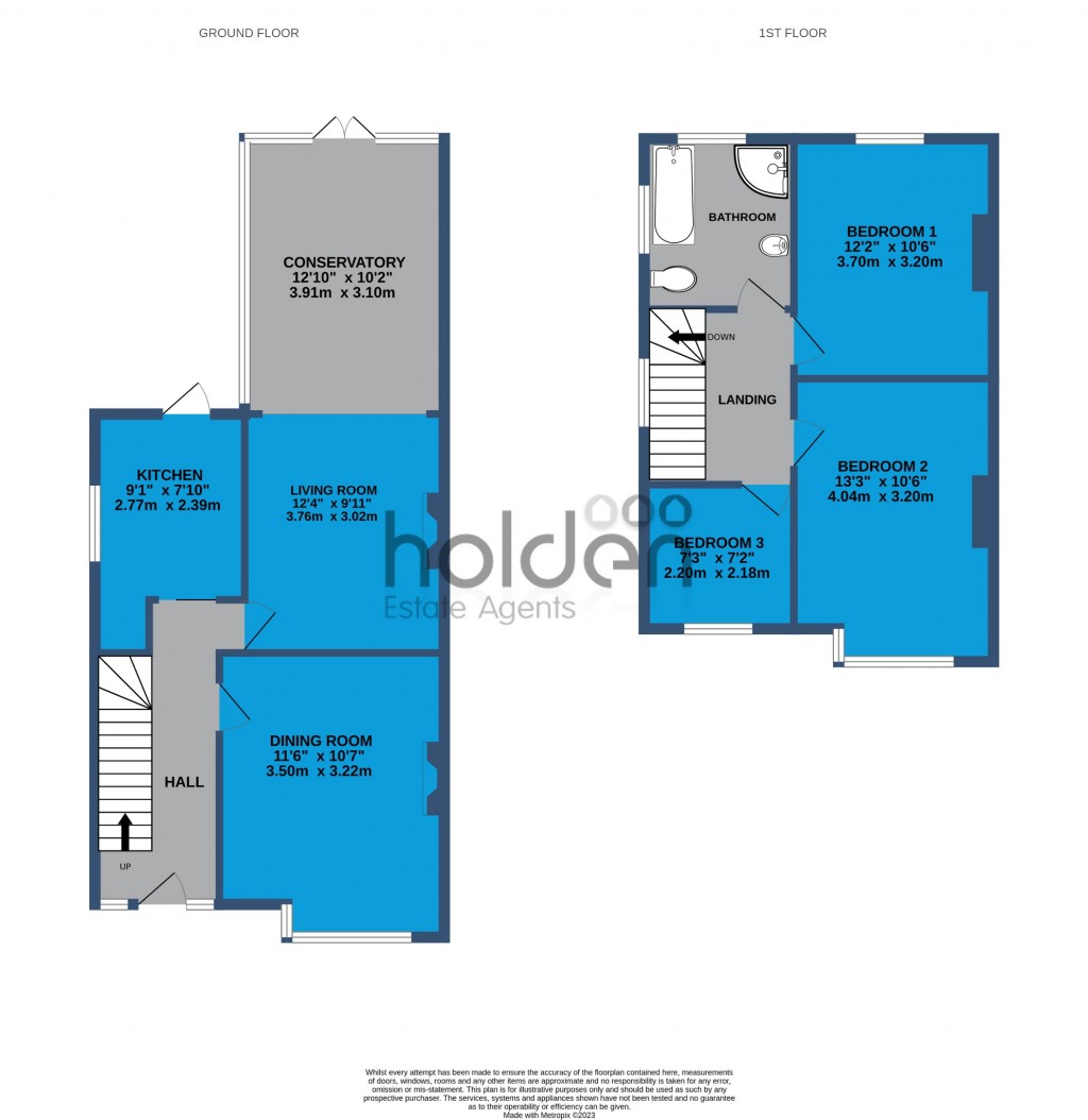 Floorplans For Washington Road, Maldon