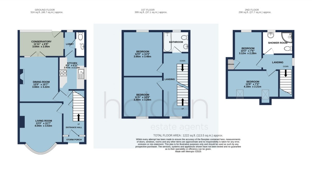 Floorplans For Fambridge Road, Maldon