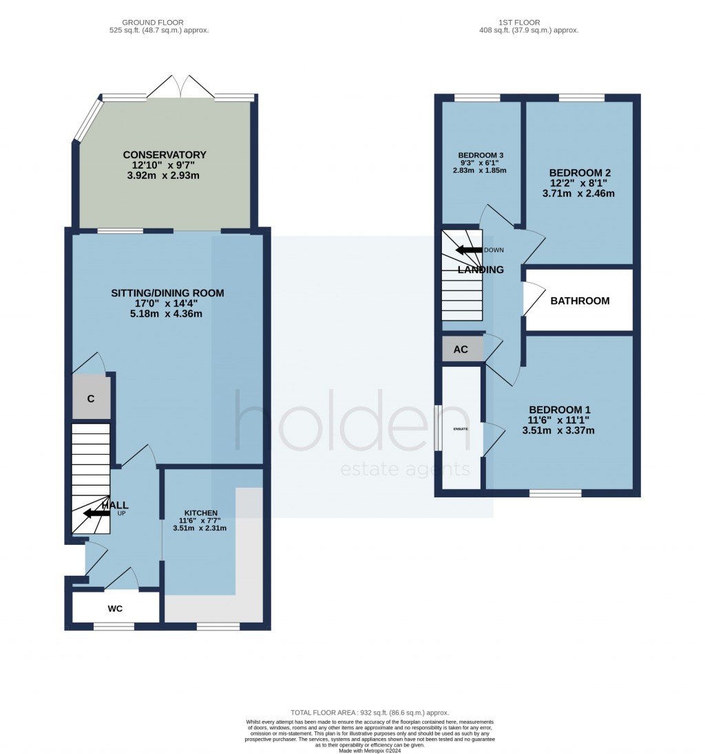 Floorplans For Abbotsmead, Heybridge