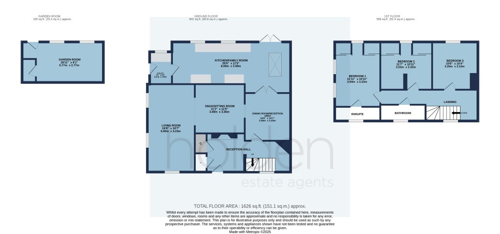 Floorplans For Hatfield Road, Langford, Maldon, Essex