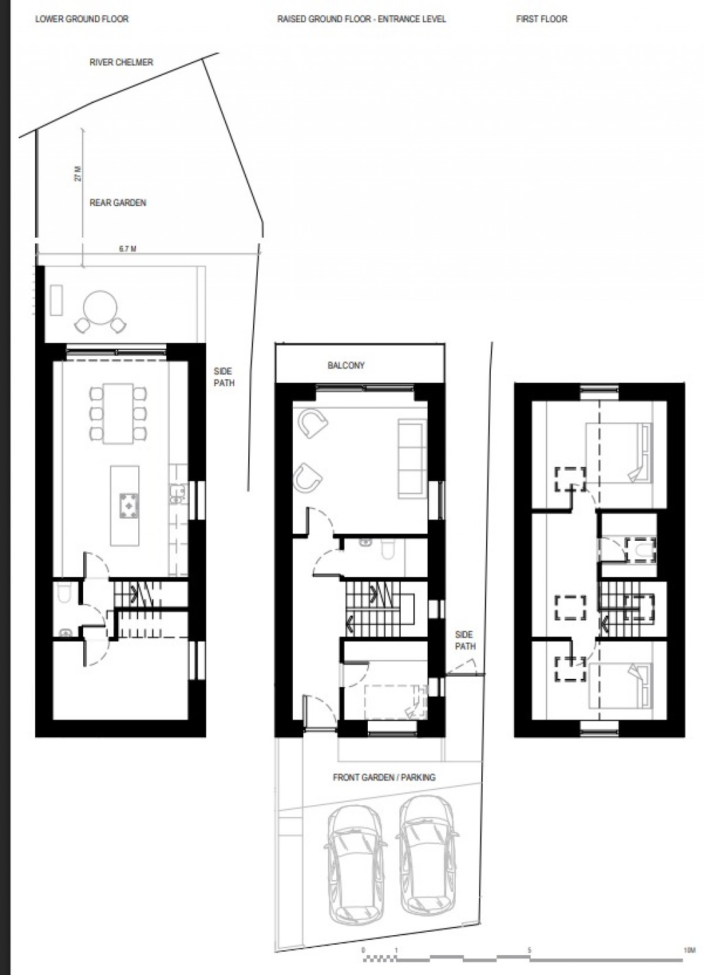 Floorplans For Building Plot With Planning Permission Granted - Downs Road, Maldon
