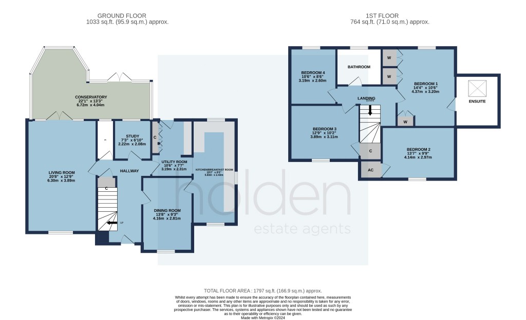 Floorplans For Playle Chase, Great Totham