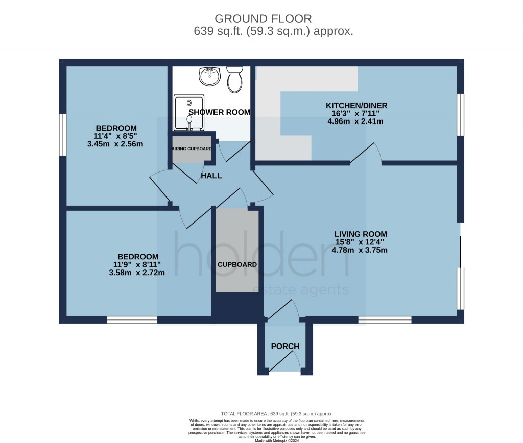 Floorplans For Wantz Haven, Princes Road, Maldon