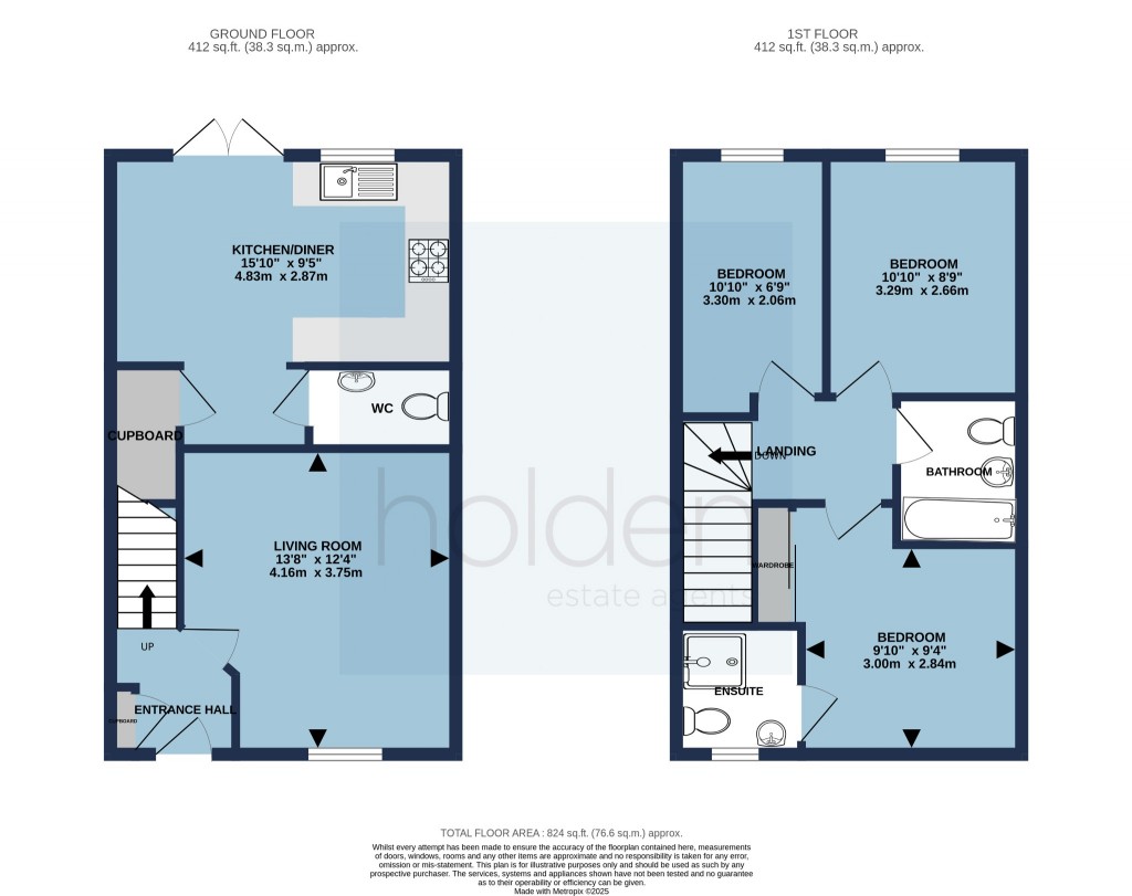 Floorplans For Spitfire Road, Maldon