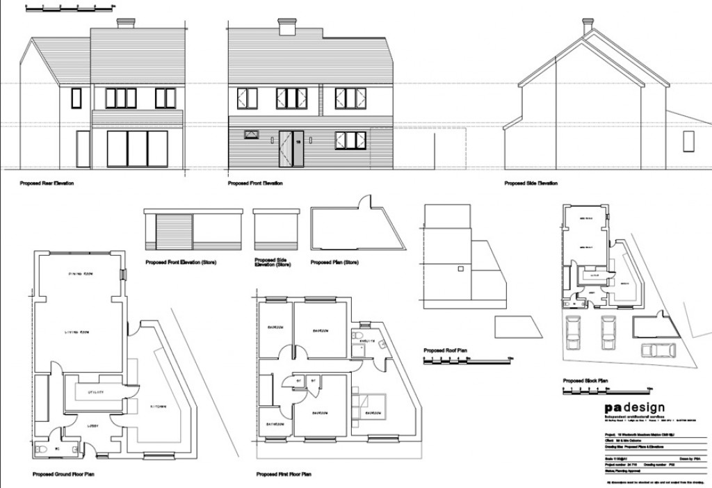 Floorplans For Wentworth Meadows, Maldon, Essex, CM9