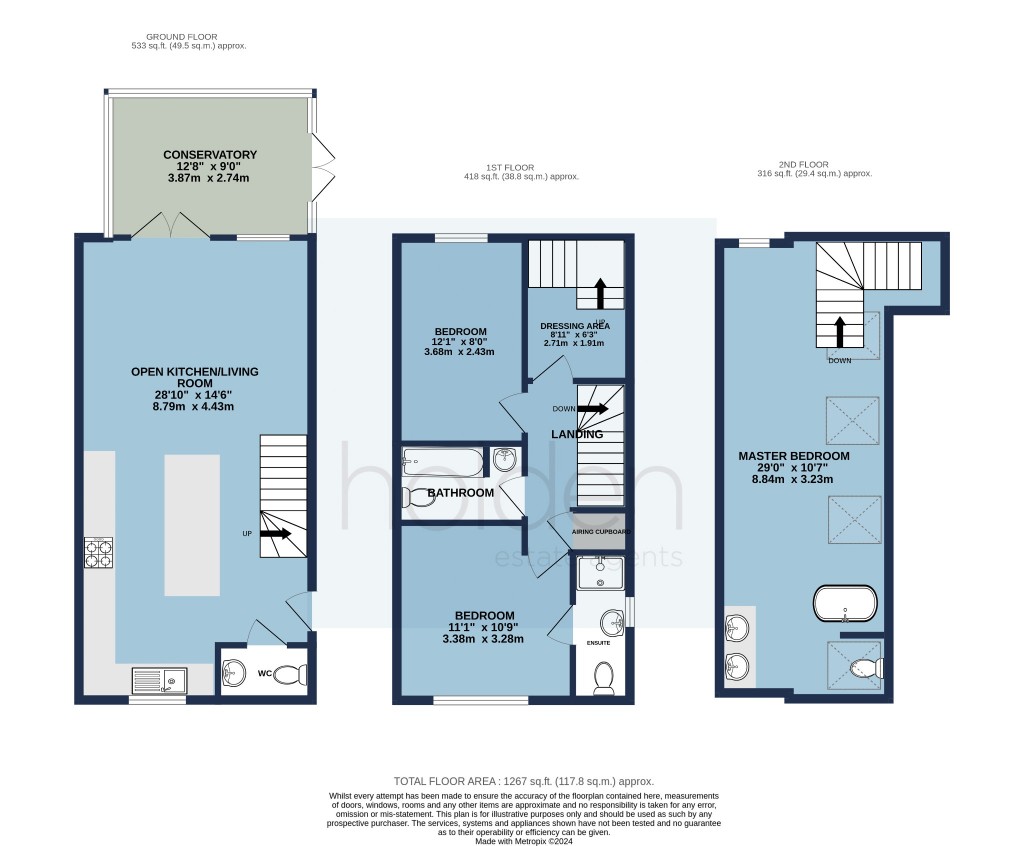 Floorplans For Abbotsmead, Heybridge