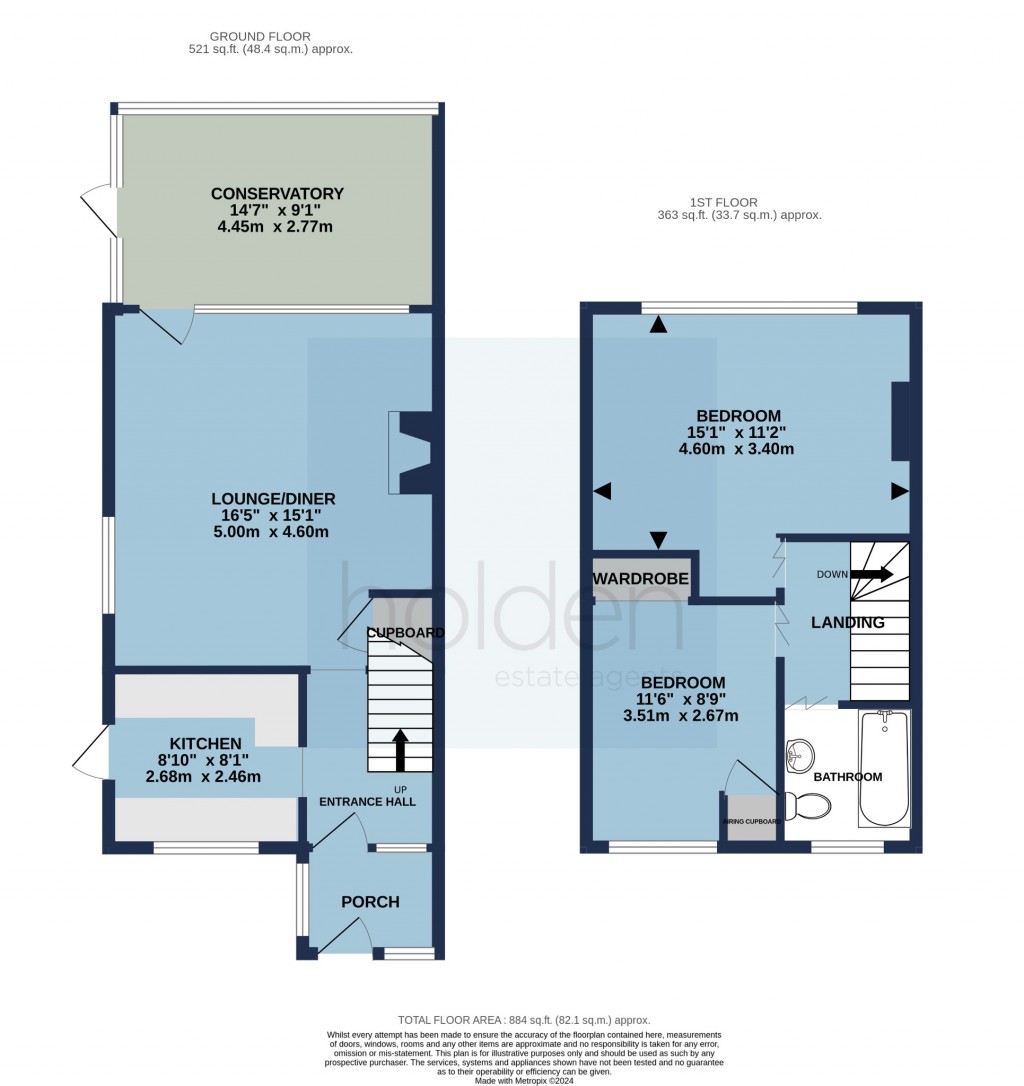 Floorplans For Norfolk Road, Maldon