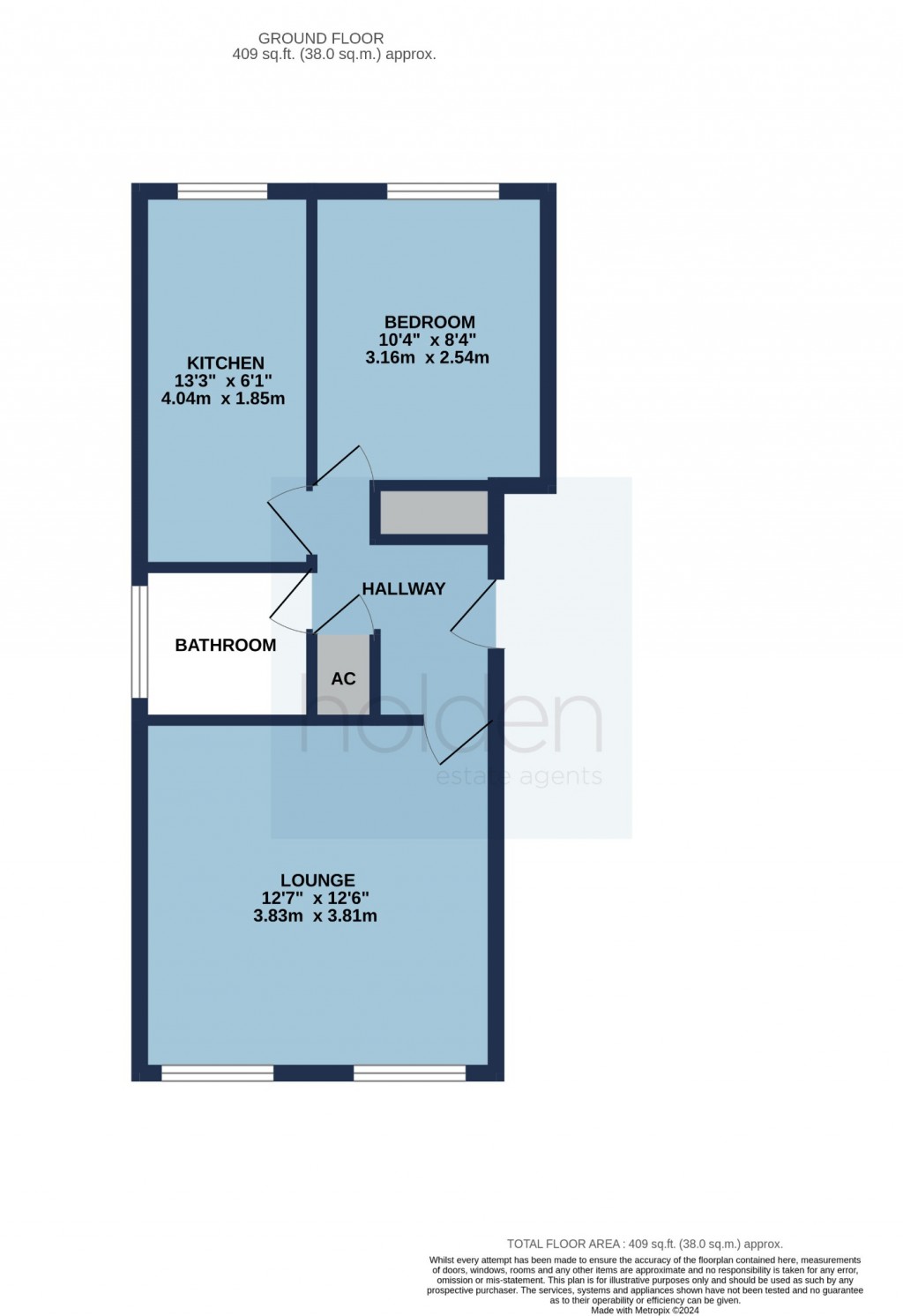 Floorplans For Sanderling Gardens, Heybridge, Maldon, Essex, CM9 4TP