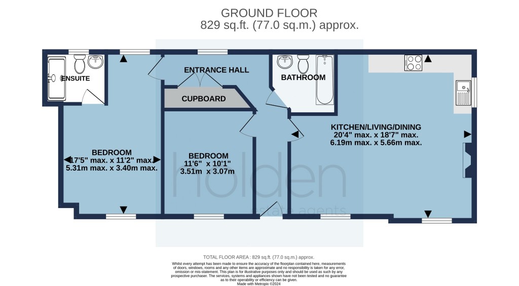 Floorplans For Quayside Mews, Maldon, Essex, CM9
