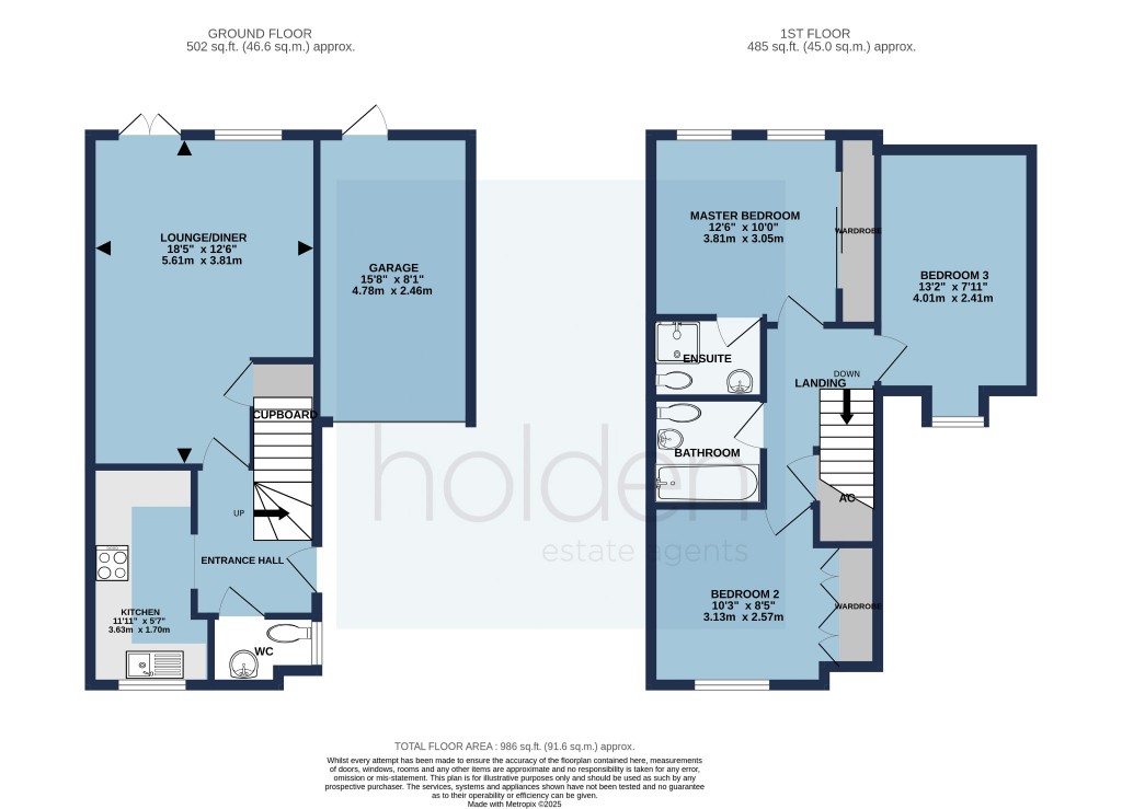 Floorplans For Maldon, Essex, CM9