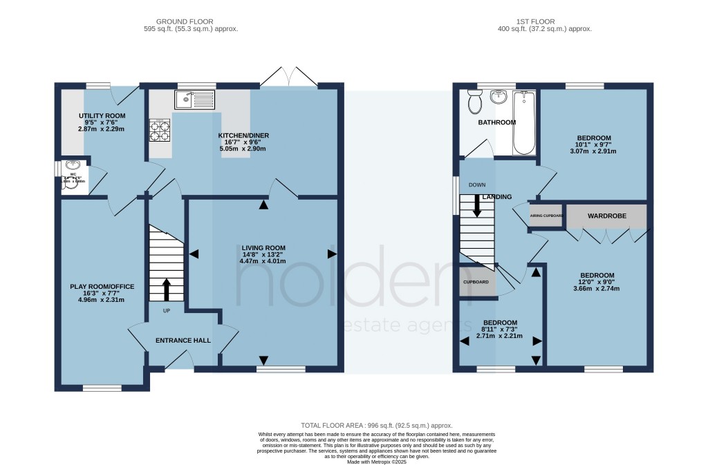 Floorplans For Redshank Drive, Heybridge