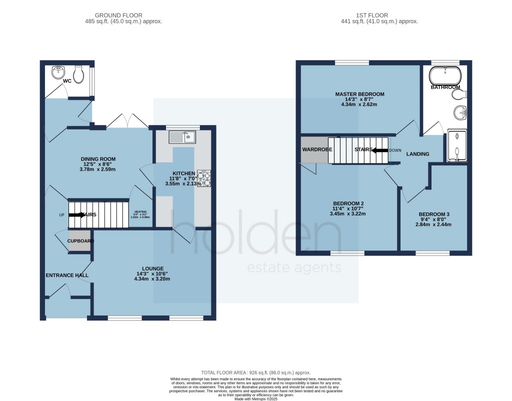 Floorplans For Rumsey Fields, Danbury, Chelmsford, Essex, CM3