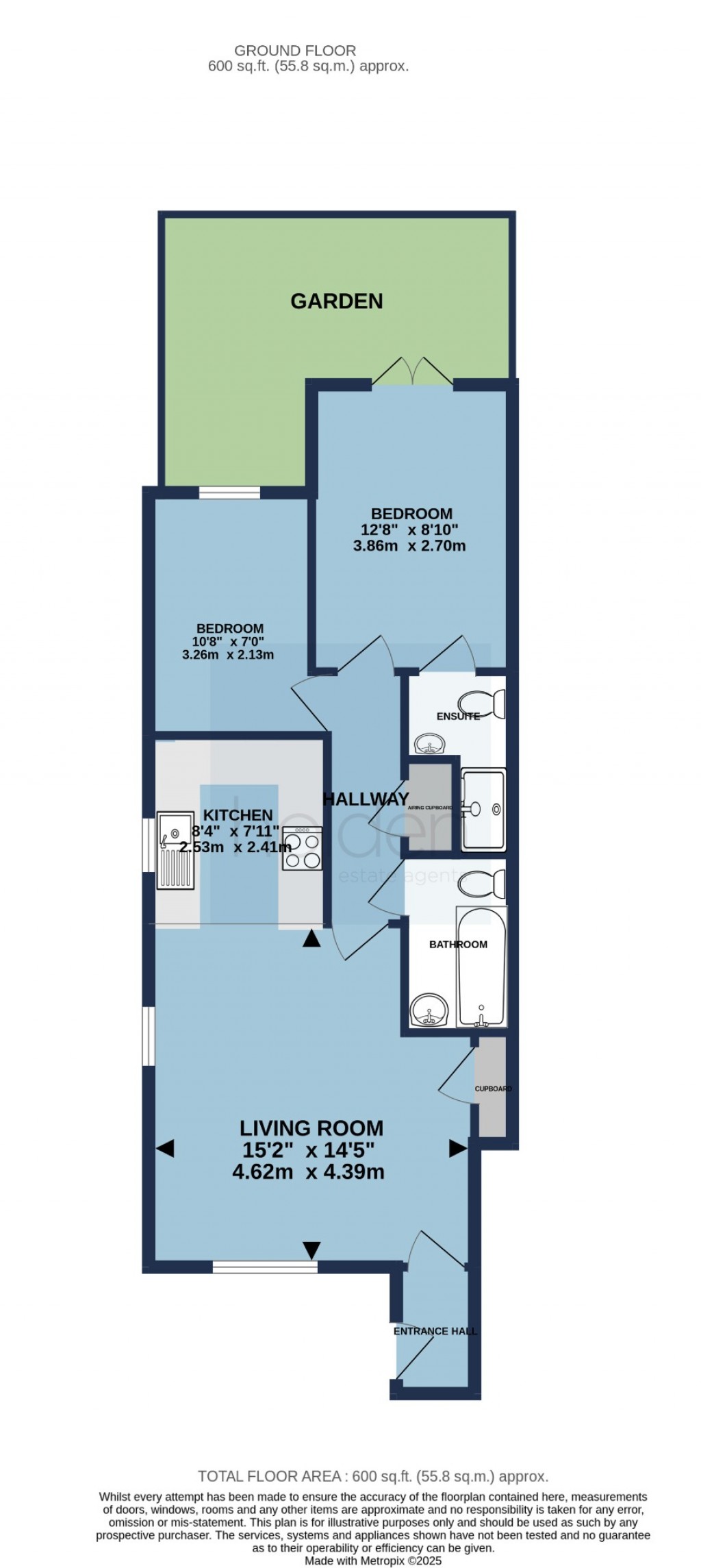 Floorplans For Litcher Court, Latchingdon Road, Cold Norton