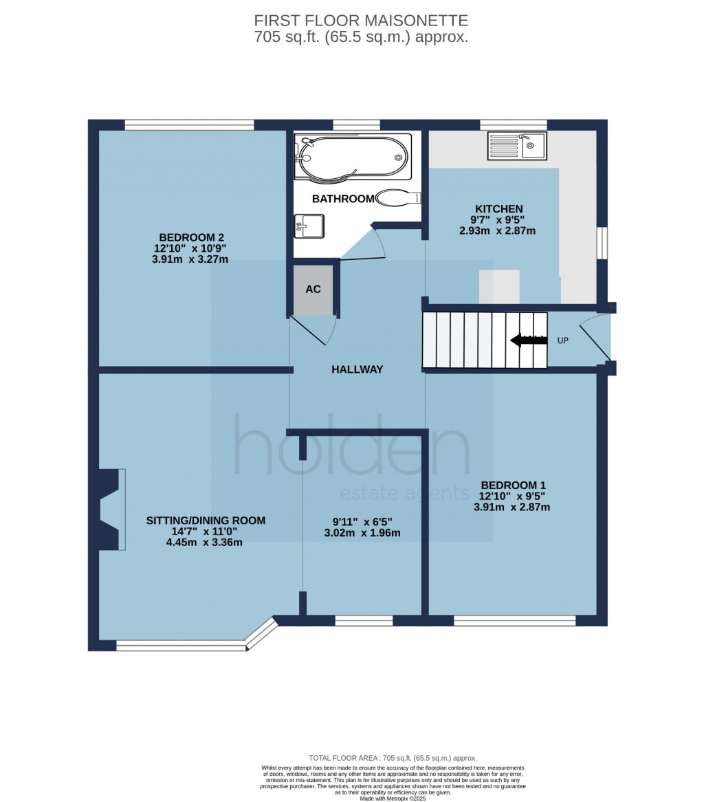 Floorplans For Warwick Drive, Maldon, Essex, CM9