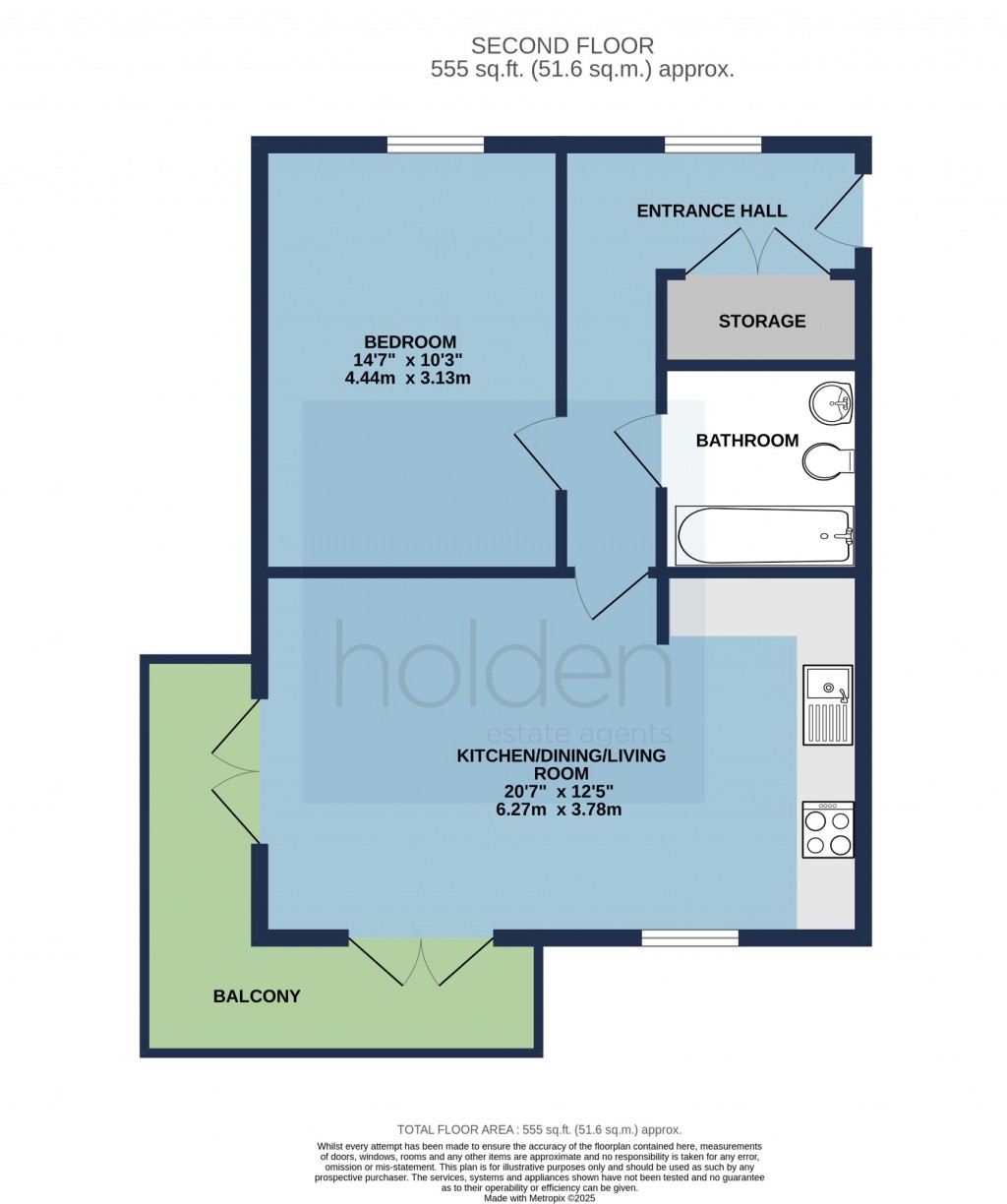 Floorplans For Sunderland Avenue, Maldon, Essex, CM9