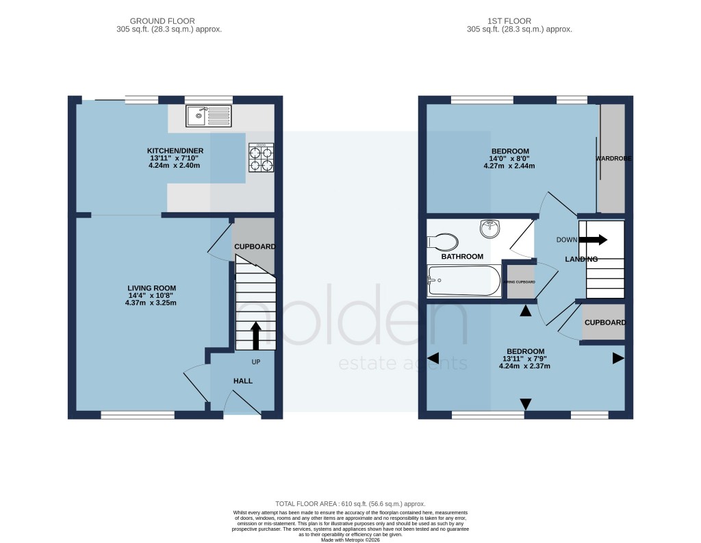 Floorplans For Keeble Park, Maldon