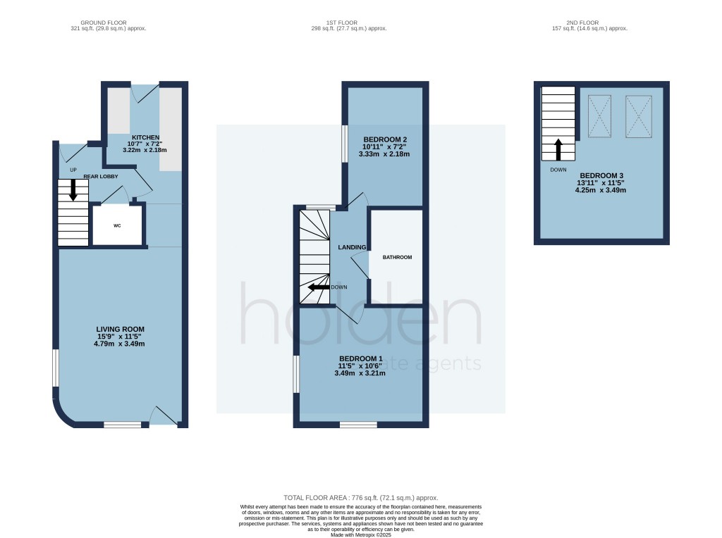 Floorplans For The Hythe, Maldon, Essex