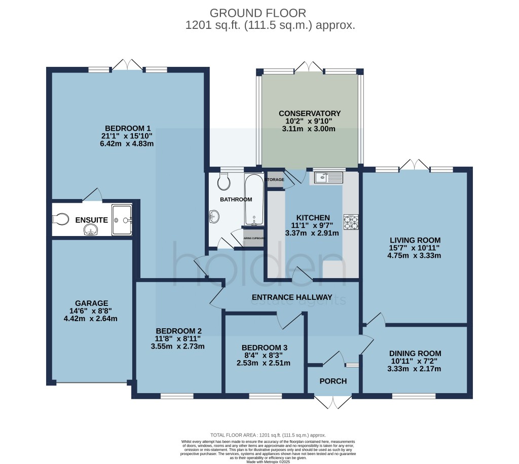 Floorplans For Broad Street Green Road, Great Totham