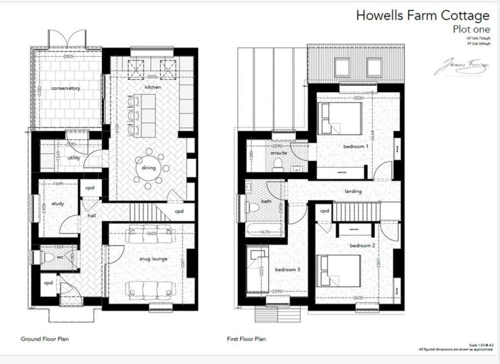 Floorplans For Maypole Road, Heybridge, Maldon