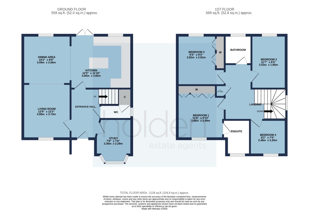 Floorplans For Abbotsmead, Heybridge