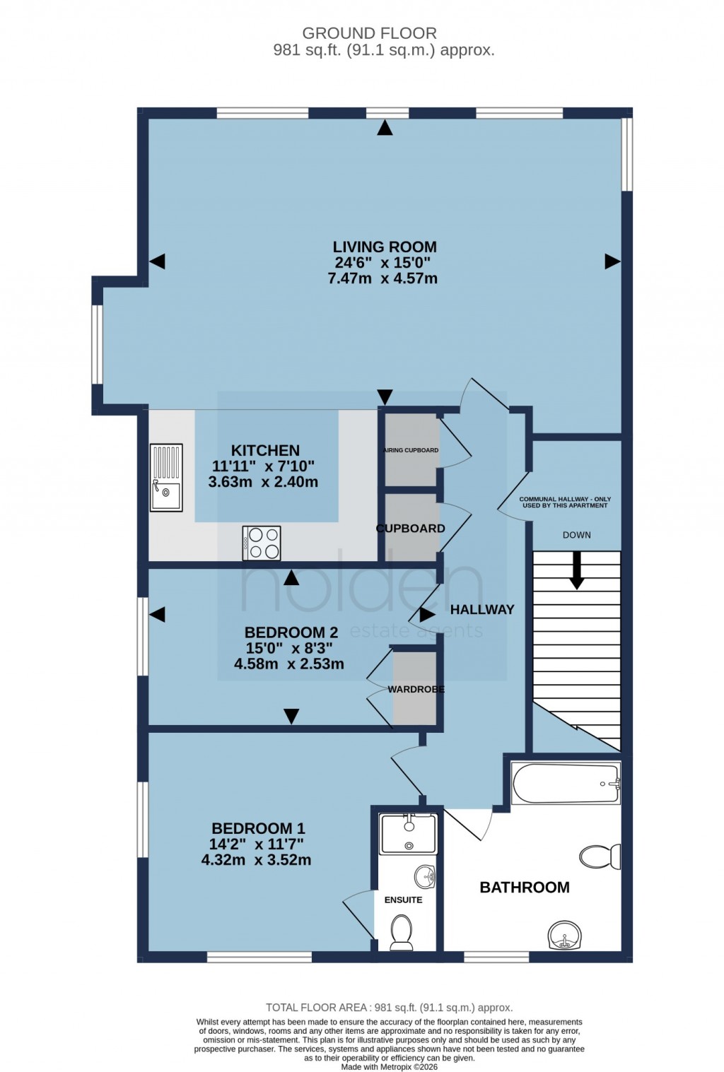 Floorplans For Chandlers Quay, Maldon