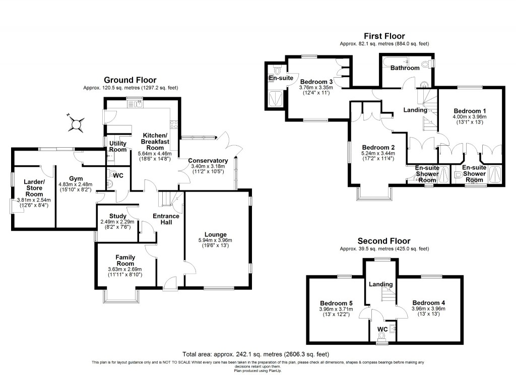 Floorplans For Emneth Acre, Maldon,  Essex, CM9 6EY