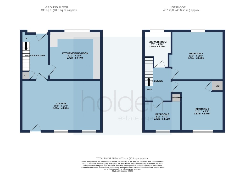 Floorplans For Colchester Road, Heybridge