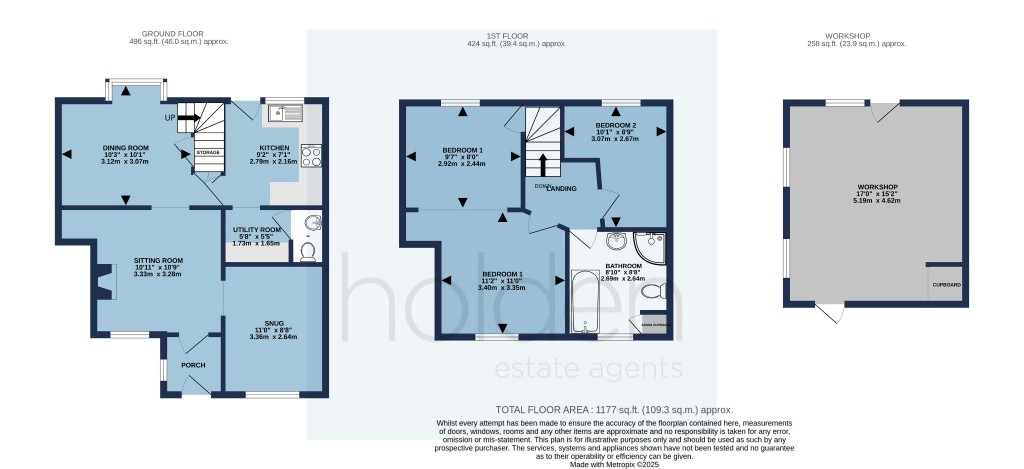 Floorplans For Basin Road, Heybridge Basin