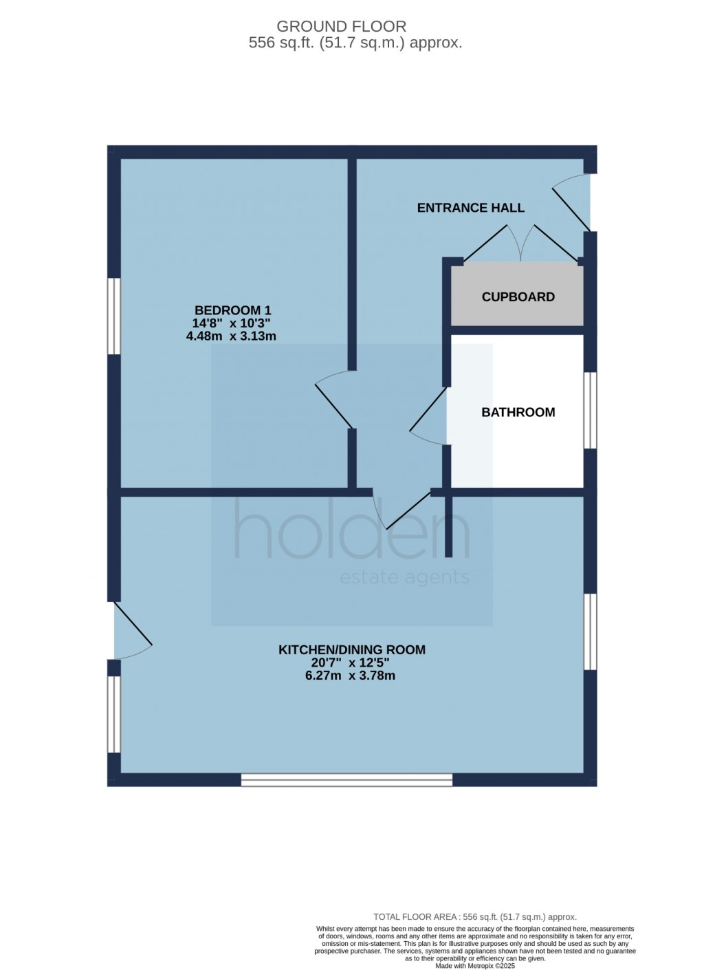 Floorplans For Sunderland Avenue, Maldon