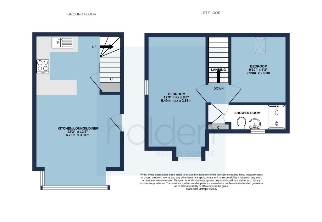 Floorplans For Brights Path, High Street, Maldon