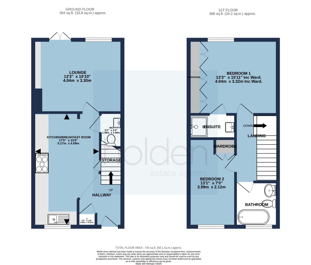 Floorplans For Market Hill, Maldon