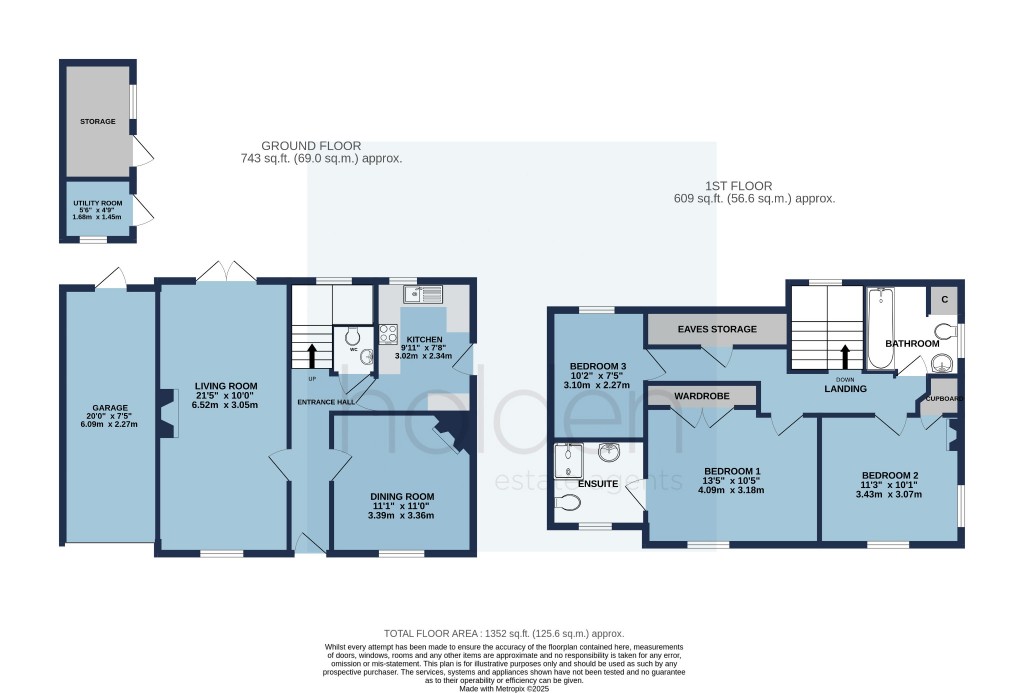 Floorplans For Colchester Road, Great Totham
