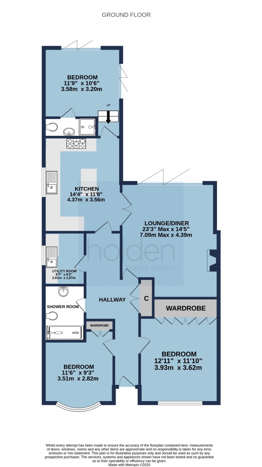 Floorplans For Spital Road, Maldon