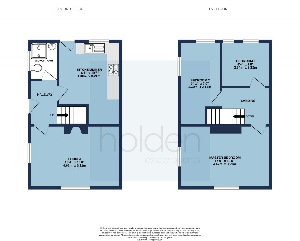 Floorplans For Fitch's Crescent, Maldon