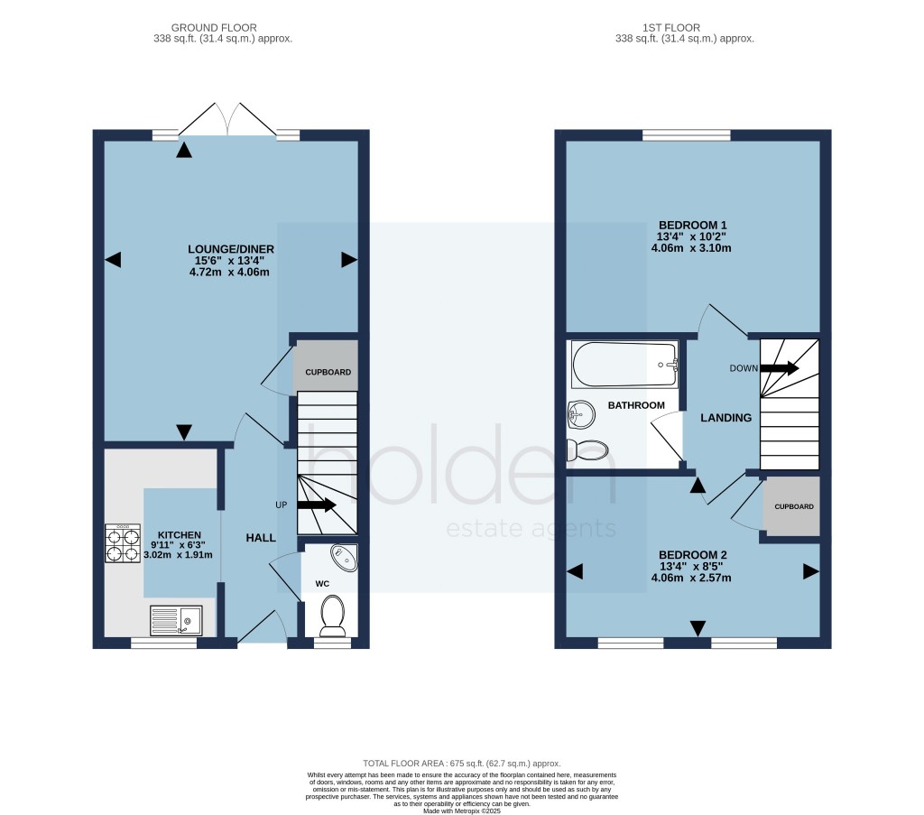 Floorplans For Defiant Drive, Maldon