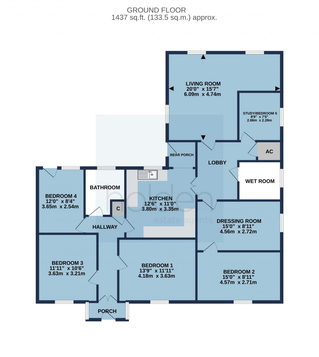 Floorplans For Goat House Lane, Hazeleigh