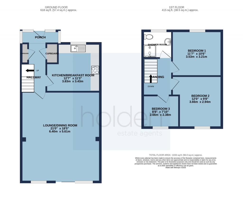 Floorplans For Viking Road, Maldon