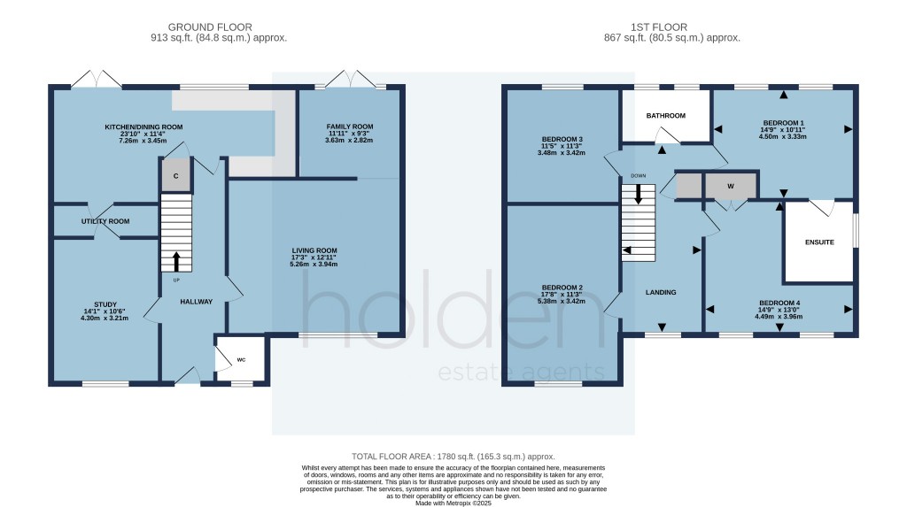 Floorplans For Viking Road, Maldon