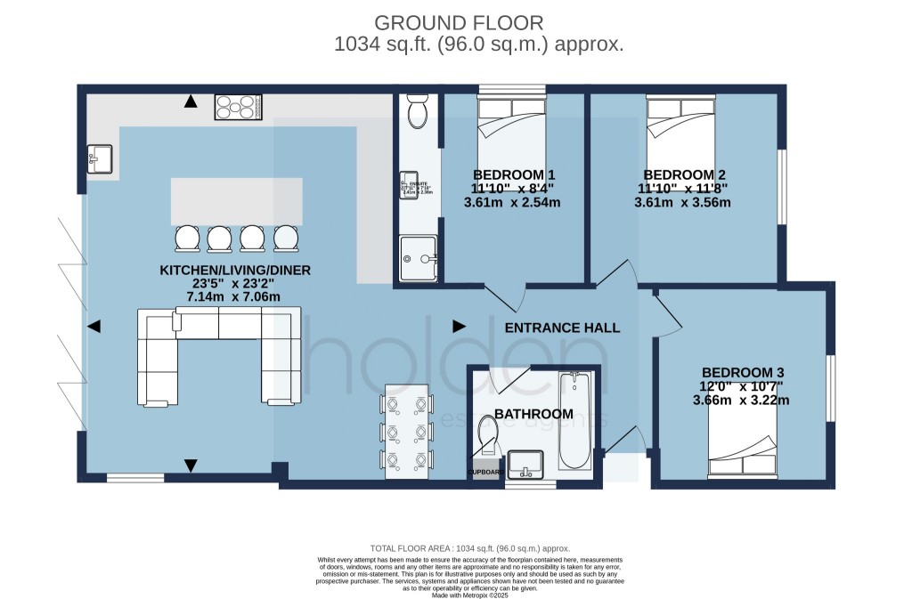 Floorplans For Stock Chase, Heybridge, Maldon