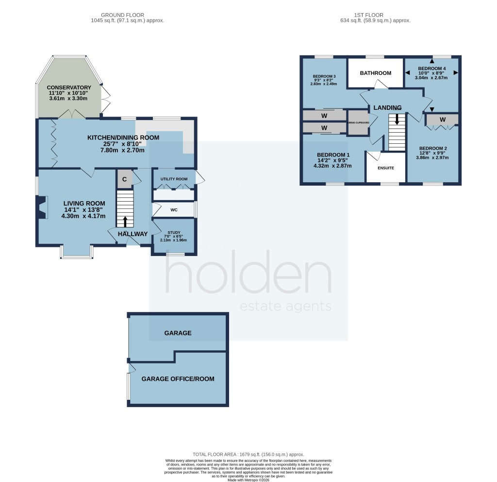 Floorplans For Tideway, Maldon