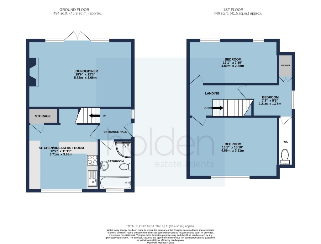 Floorplans For Wembley Avenue, Mayland