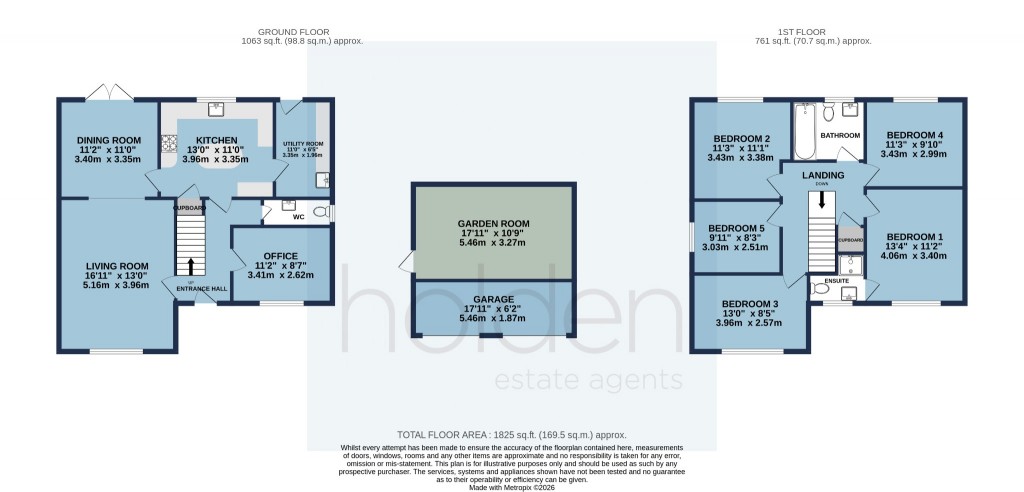 Floorplans For The Street, Little Totham, Maldon