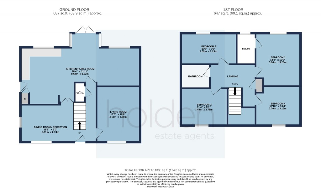 Floorplans For Corbett Place, Maldon