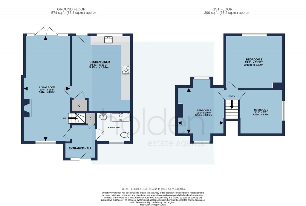 Floorplans For Mundon Road, Maldon