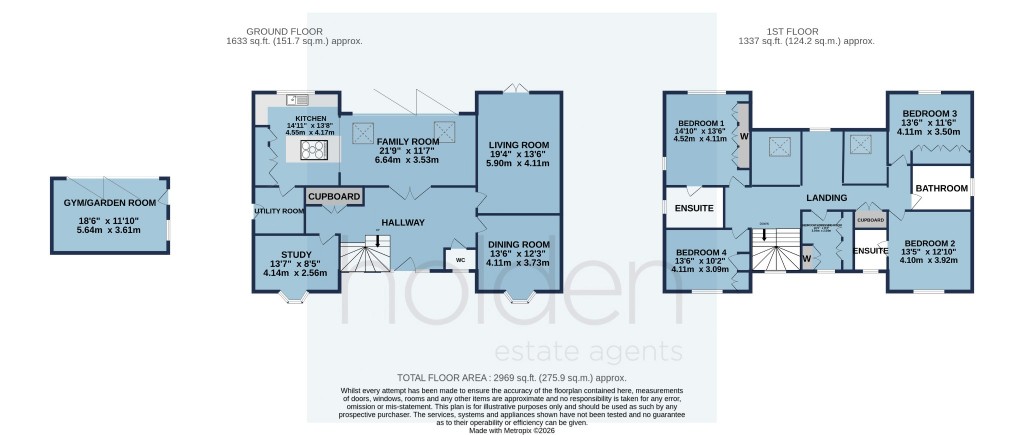 Floorplans For Greenvale, Purleigh, Chelmsford, Essex