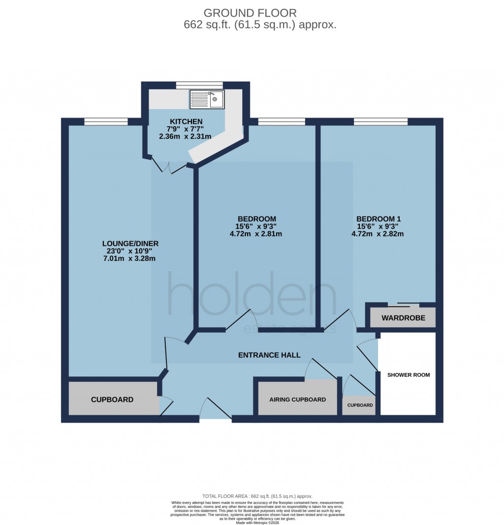Floorplans For Cooper Court, Spital Road, Maldon