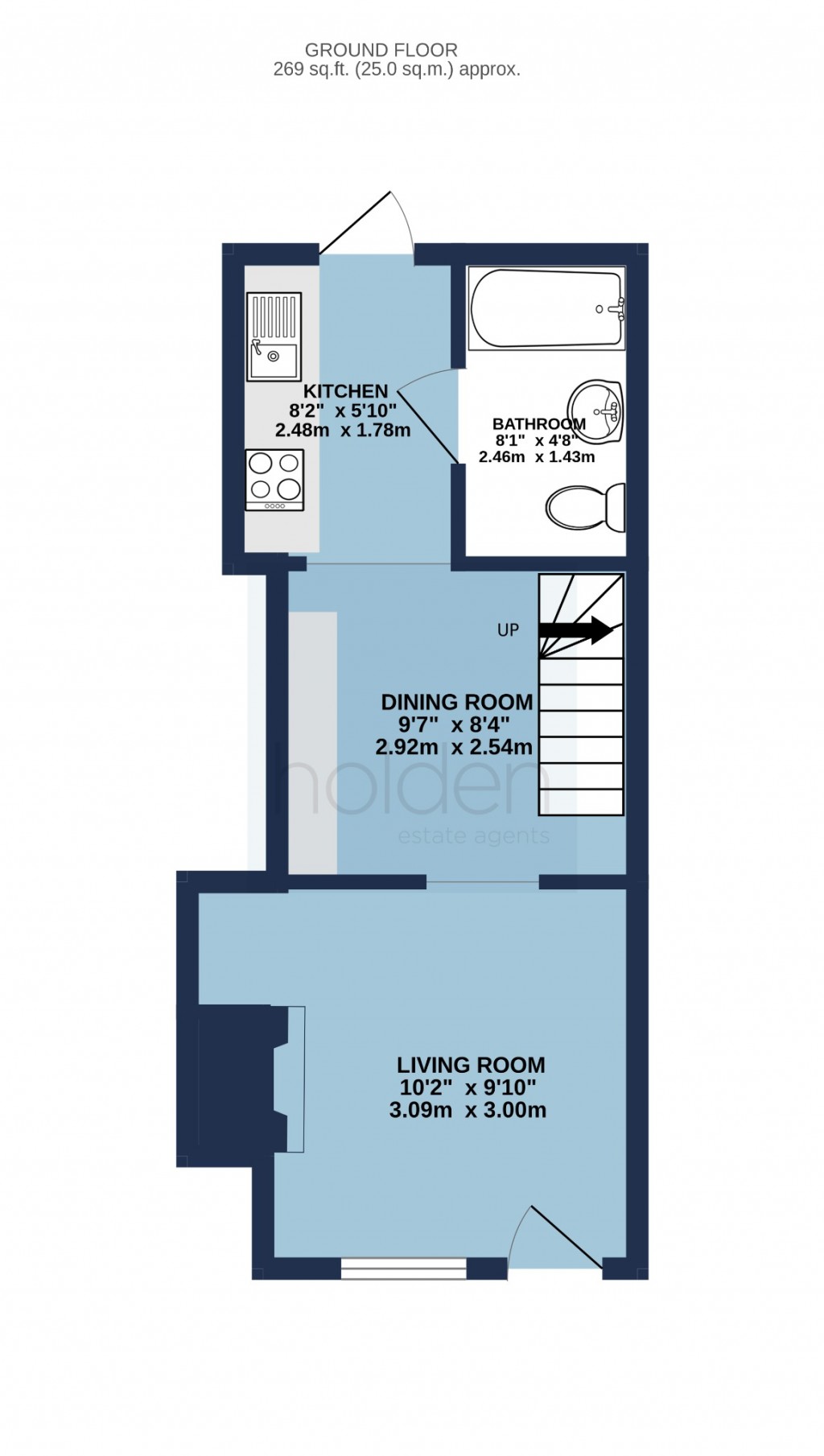 Floorplans For Endway Cottages, Southminster Road, Asheldham, Southminster
