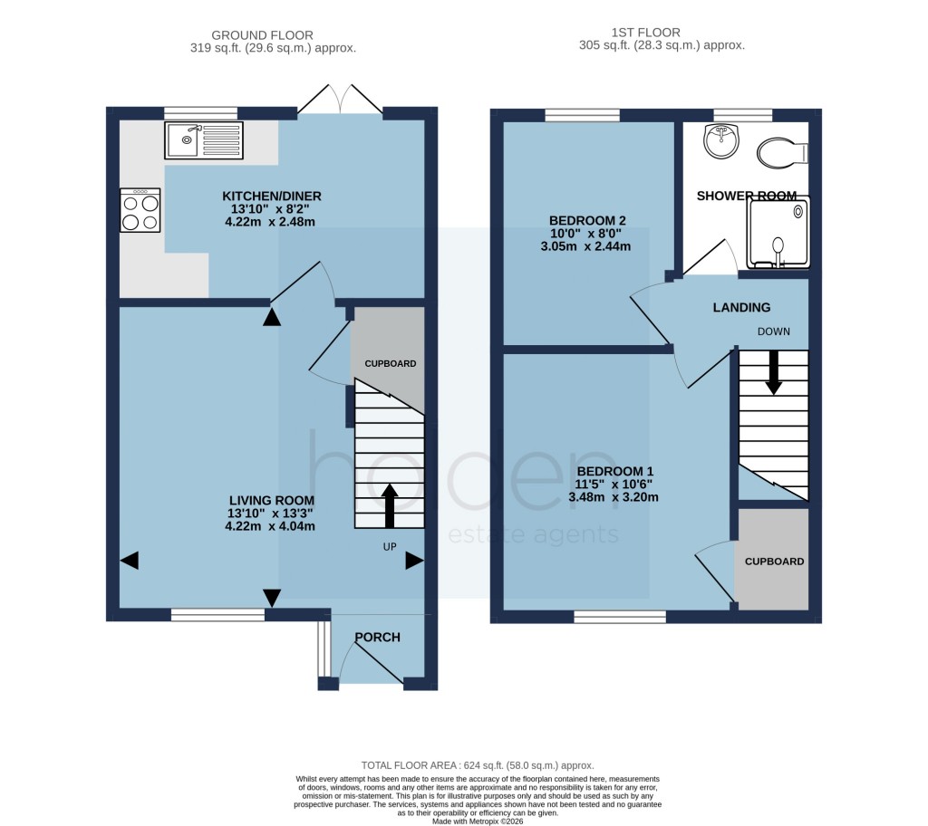 Floorplans For Beaumont Way, Maldon
