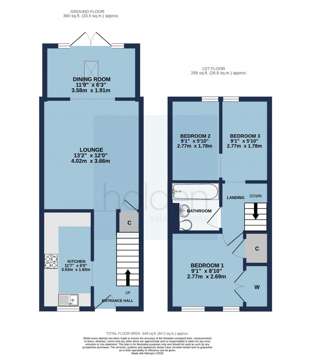 Floorplans For Sanderling Gardens, Heybridge